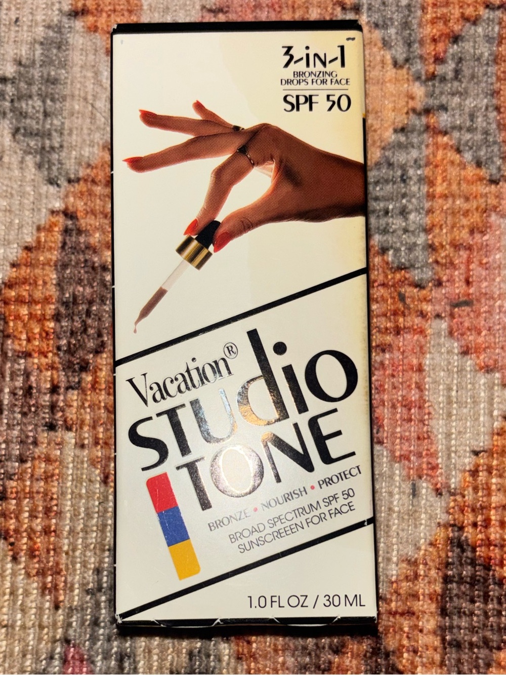 Vacation Studio One Daily Face Bronzer with 50 SPF, NIB